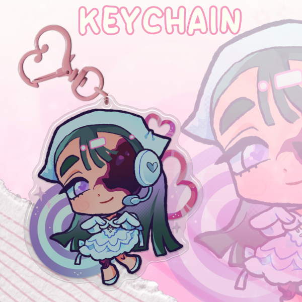 Zombie Stage Sua Epoxy Acrylic Keychain