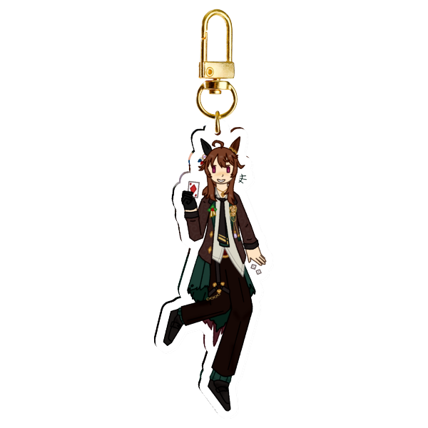 Nakayama Festa (Umamusume: Pretty Derby) Christmas Keychain