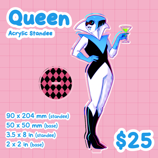 Queen Acrylic Standee