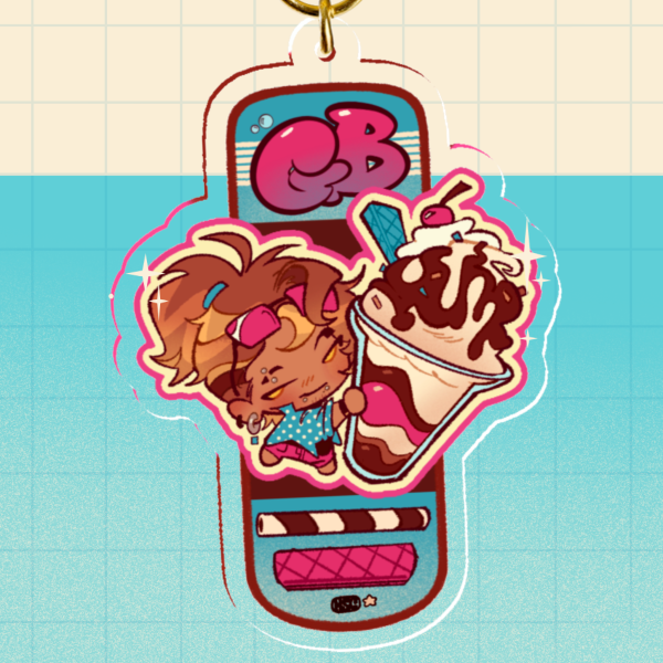 [ GOLDBULLET ] - Acrylic Keychain