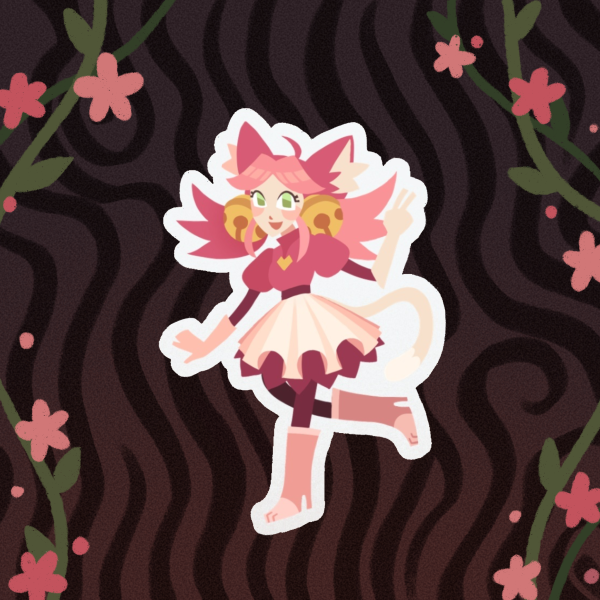 Pink - sticker