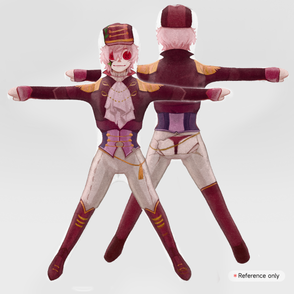 Porcelain Guard THONG Rat Jerky Doll