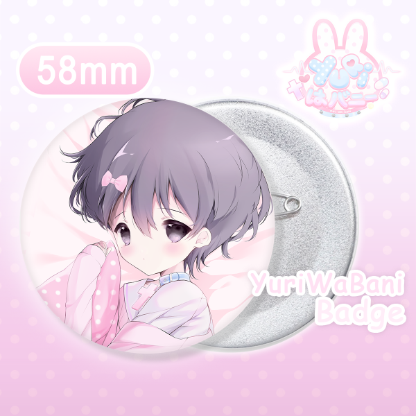 YuriWaBani Button Pin-Original Character