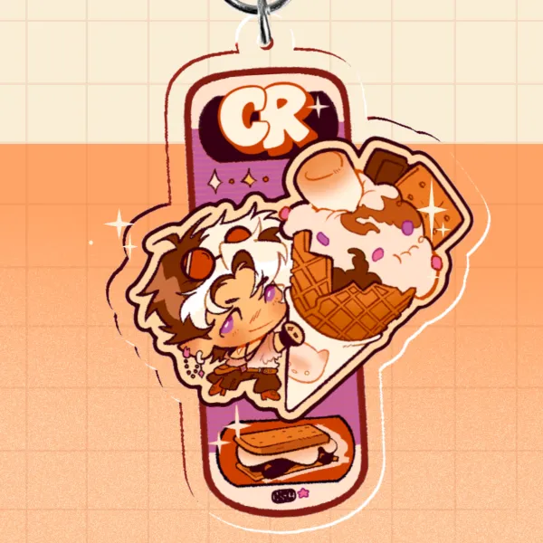 [RUZE ] - Acrylic Keychain