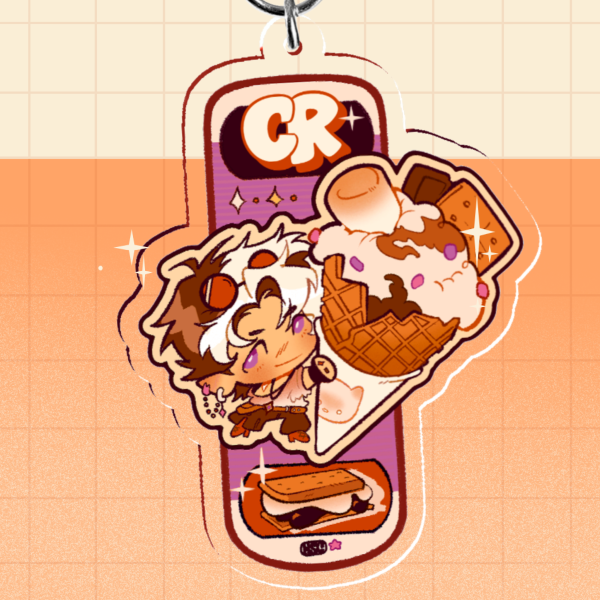 [RUZE ] - Acrylic Keychain