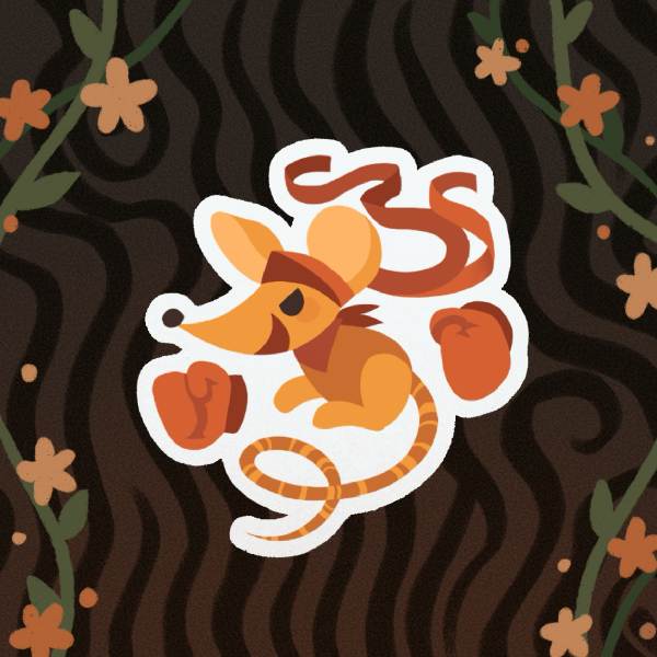 Orange - sticker