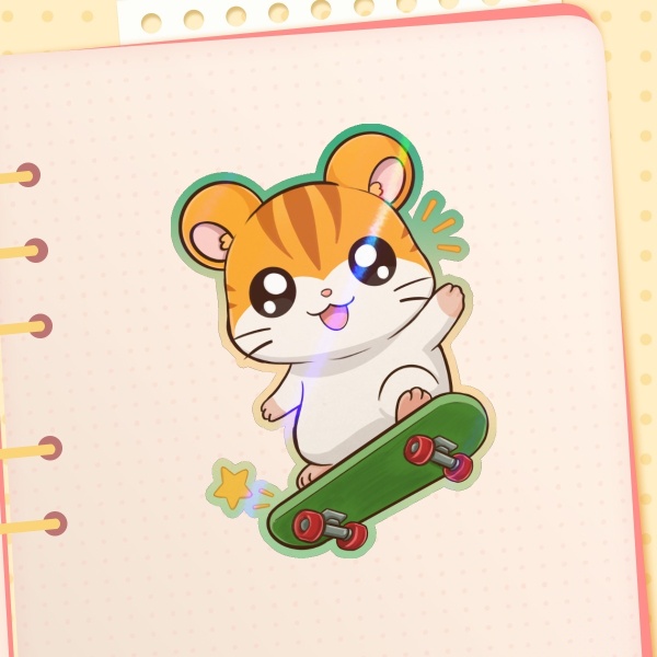 Stan Colored Edge Sticker