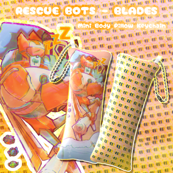 [Blades][Transformers] Sleepi ≡ Mini Body Pillow Keychain