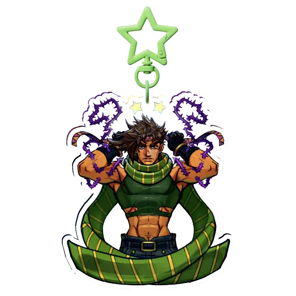 Joseph Joestar Keychain