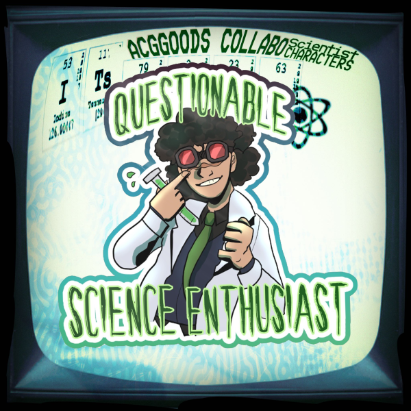 Questionable Science Enthusiast - Die Cut Sticker