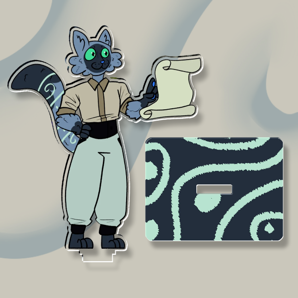 Whisper Scroll standee