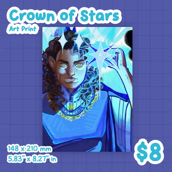 Crown of Stars Print