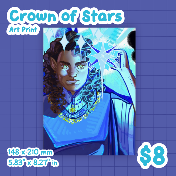 Crown of Stars Print