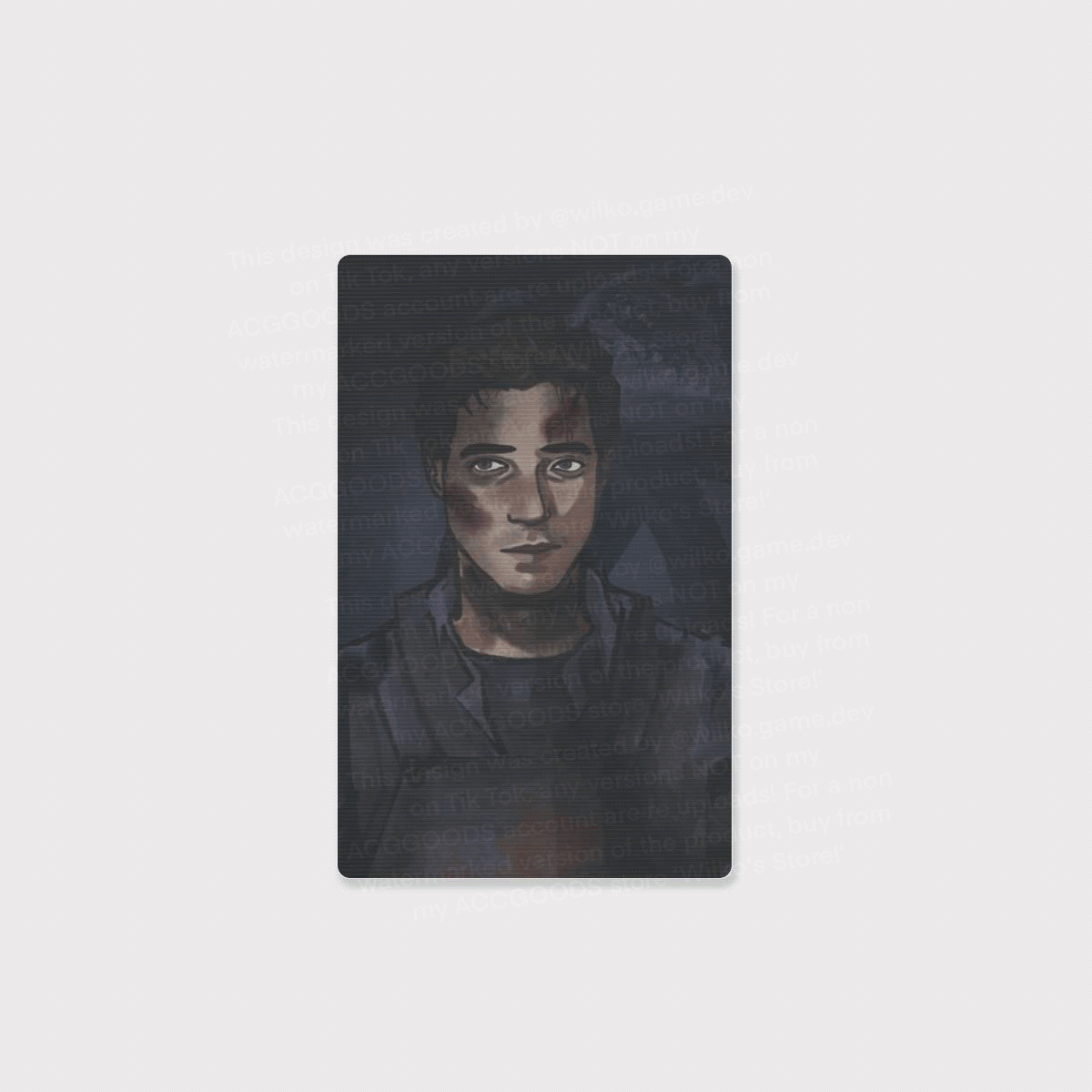 Josh Washington Until Dawn Fanart Lenticular Changing Photocard! (In the Mines/ Rush of Blood Carnival)