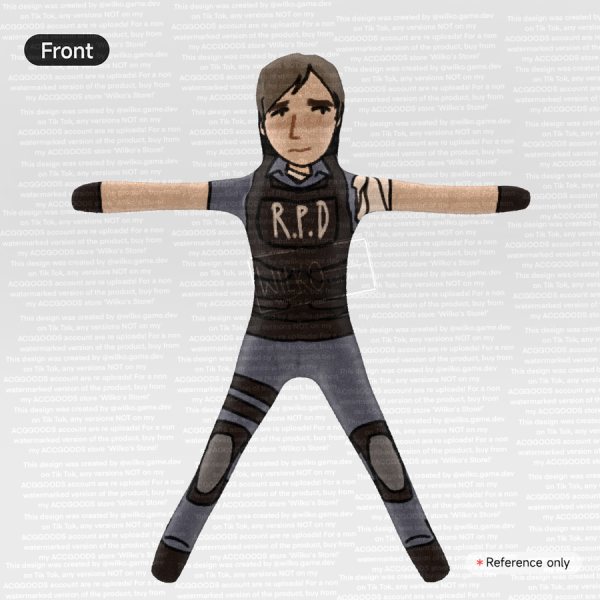 Leon S. Kennedy Cute Wire Doll/ Rat Jerky Doll