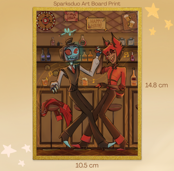 Sparksduo Art Board Print