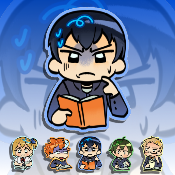 Kageyama Matte Sticker