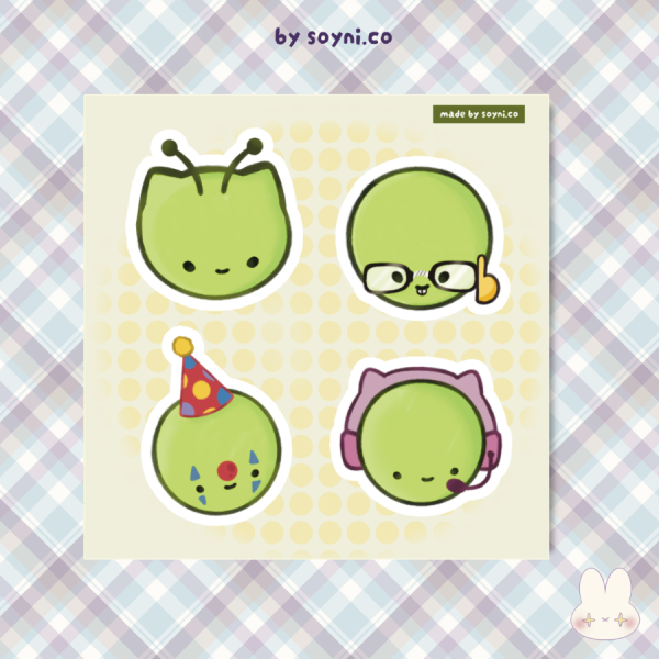 Smemes stickers sheet