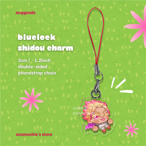 Shidou Bluelock Mini Charm