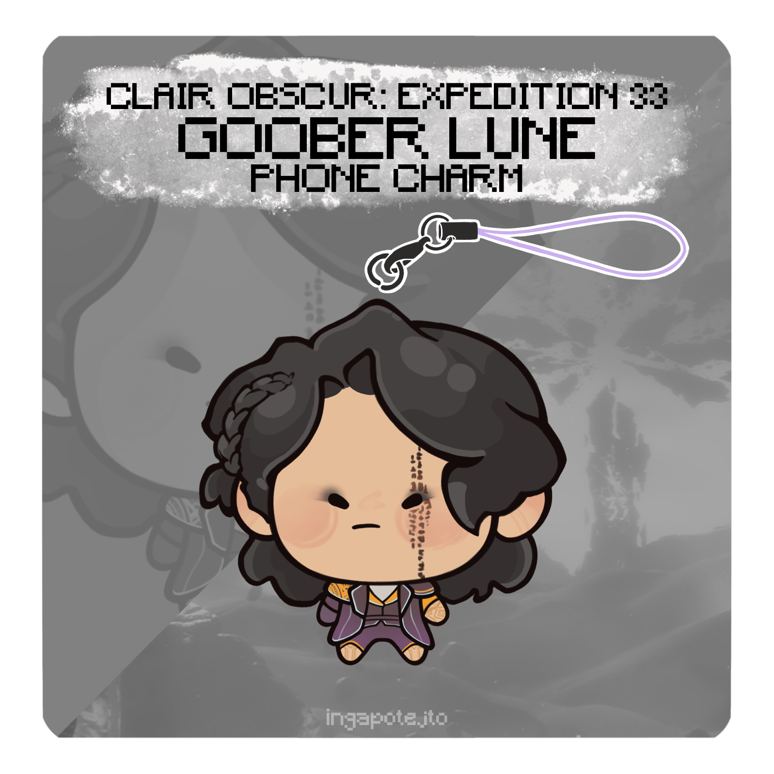 [ E33 ] The Goober Expedition - Lune phone charm