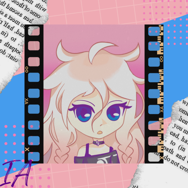 IA Vocaloid Film Polaroid Photocards - 2.55x3.54"(65*90mm), Black Film