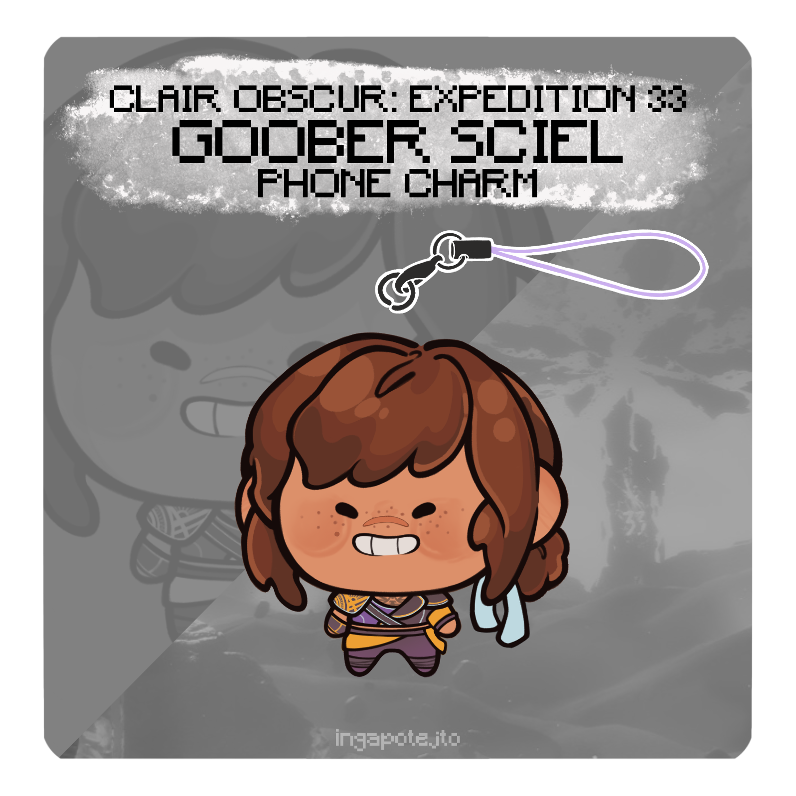 [ E33 ] The Goober Expedition - Sciel phone charm
