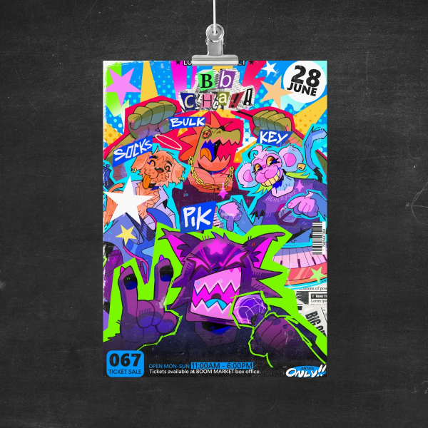 BBCHA!! - Poster - BBCHA!! OC Print A4