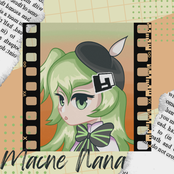 Macne Nana Film Polaroid Photocards - 2.55x3.54"(65*90mm), Black Film