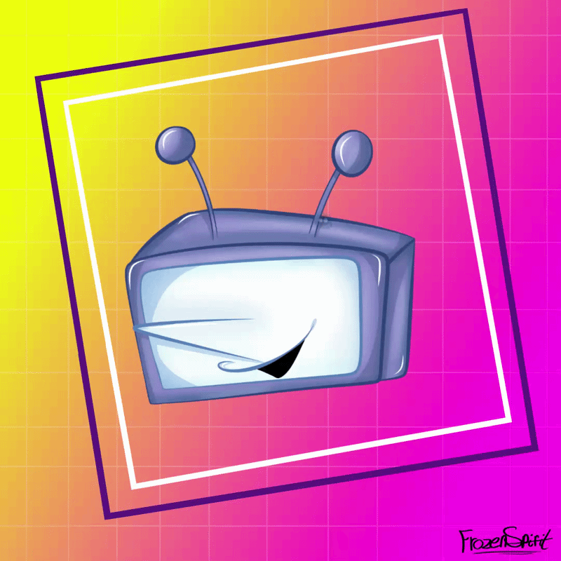 | DELTARUNE | Tenna Sticker