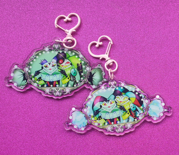 "Broken Reflections" Fizzarolli Acrylic Keychain