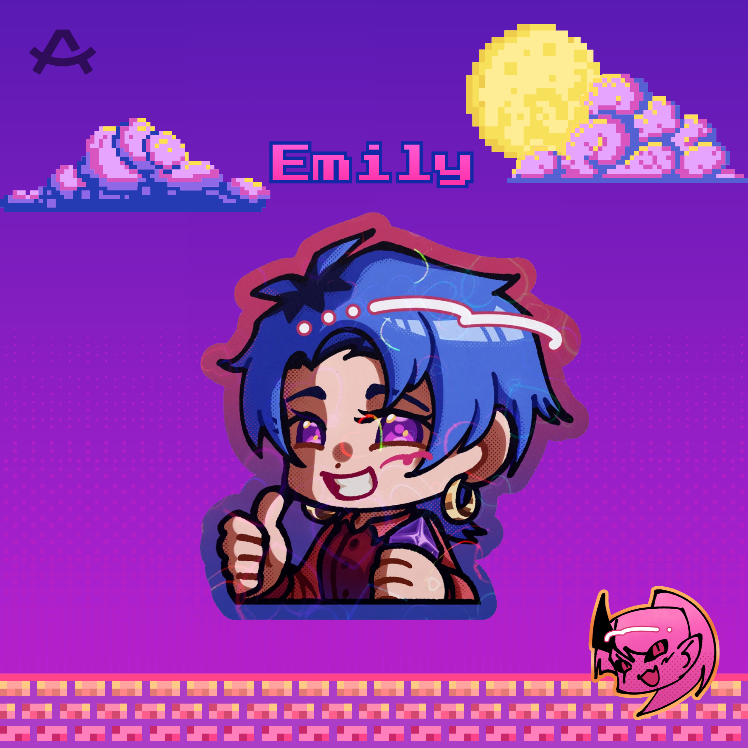 Emily (SDV) Chibi Sticker