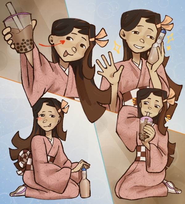 10cm nezuko print