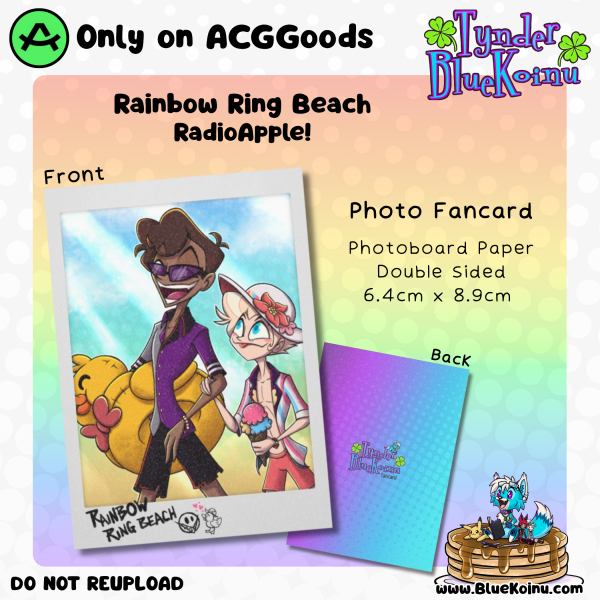 Rainbow Ring Beach • RadioApple • Photocard