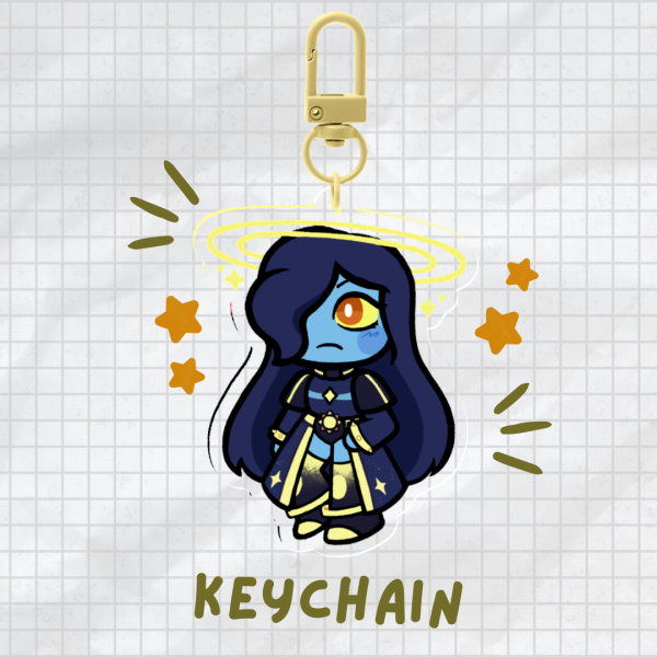 Saturn Acrylic Keychains