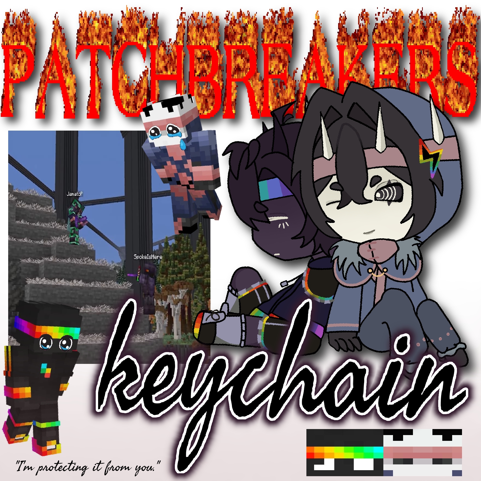 Patchbreakers | Spoke & JamatoP keychain [UU]