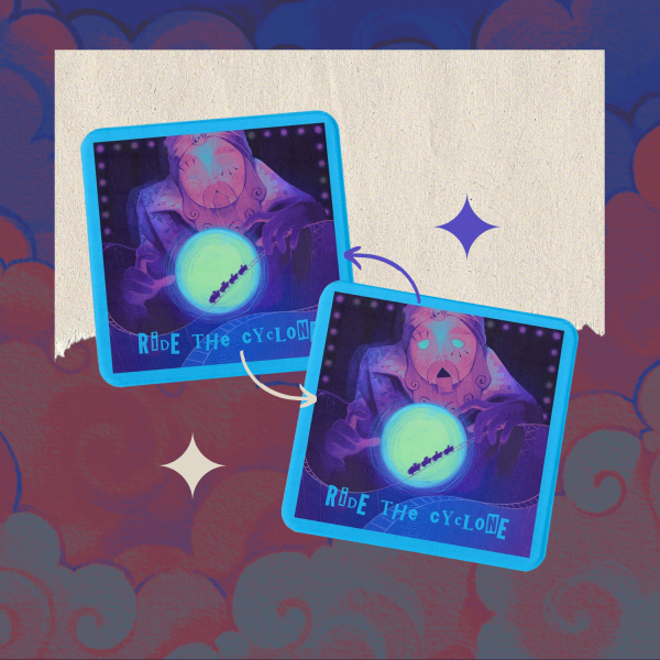 The Amazing Karnak ✦ Lenticular Sticker