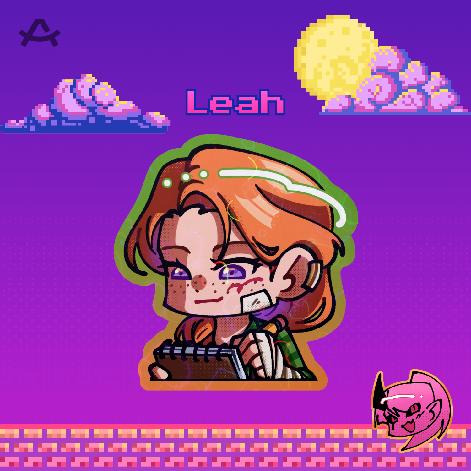 Leah (SDV) Chibi Sticker
