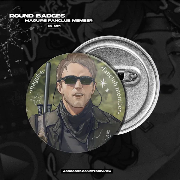 Shane Maguire ✦ Fan Badge - Round Badges (Button Pins)