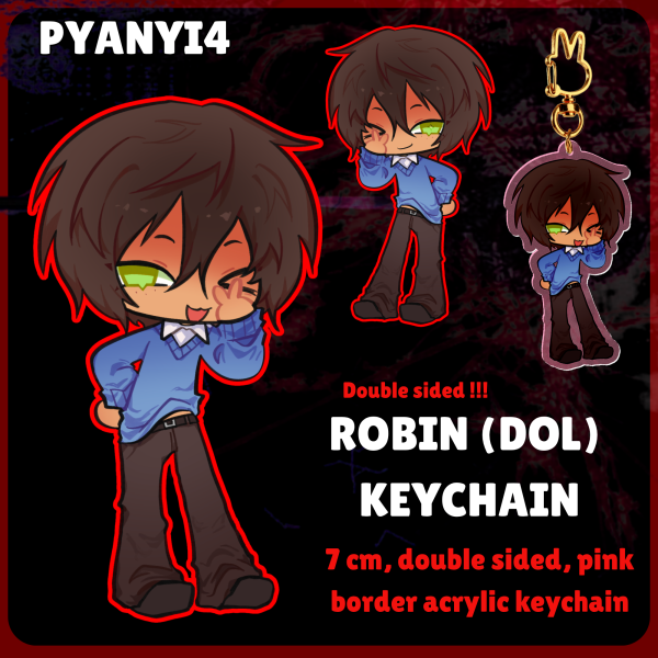 Robin (Degrees of Lewdity/DOL) Keychain