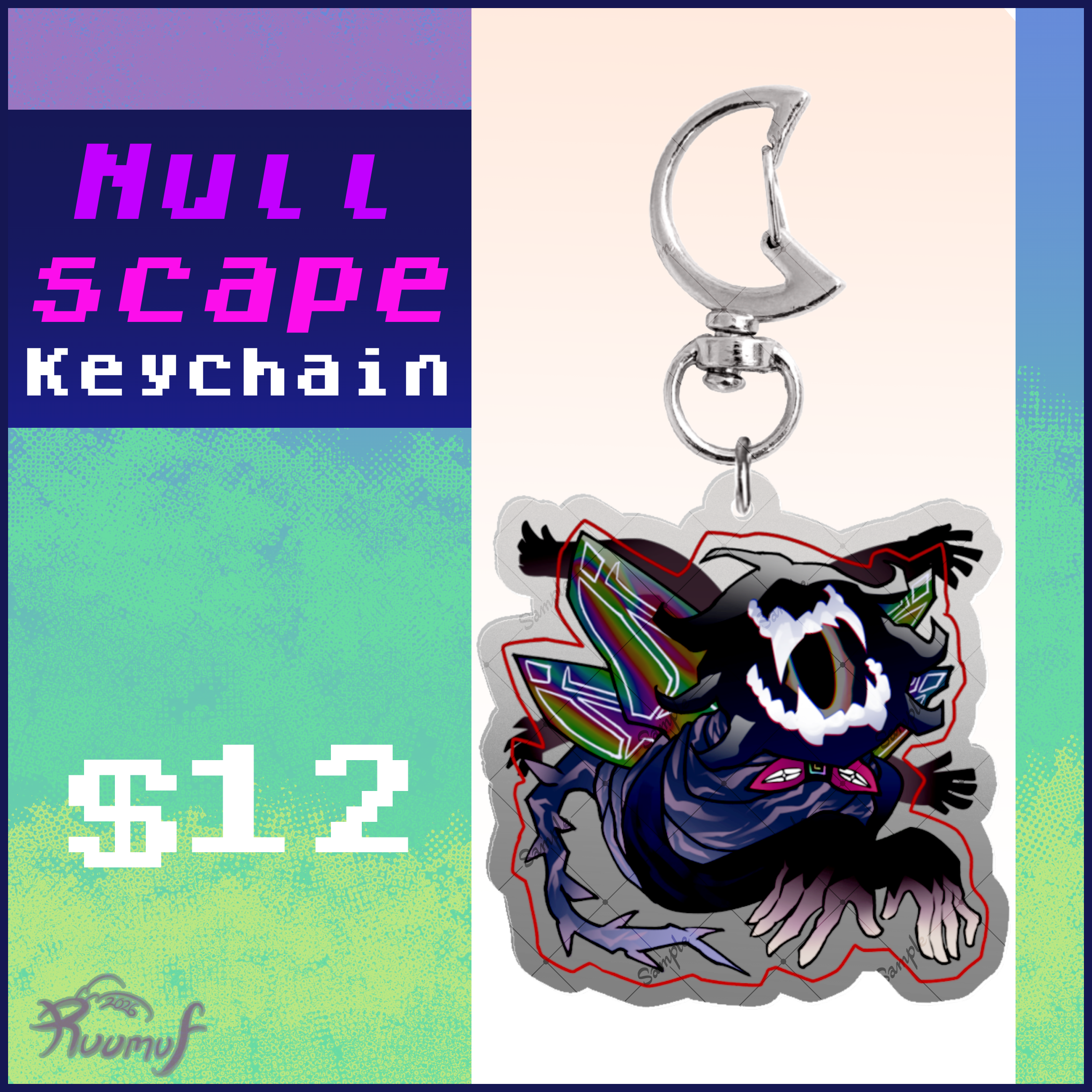 Nullscape Catalyst Keychain
