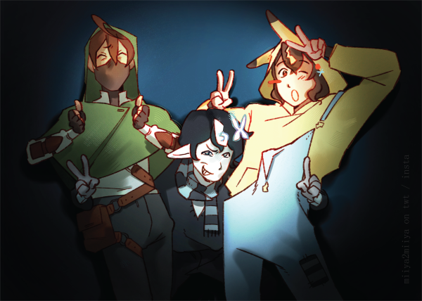 Resilience Trio Unserious SMP A5 Poster