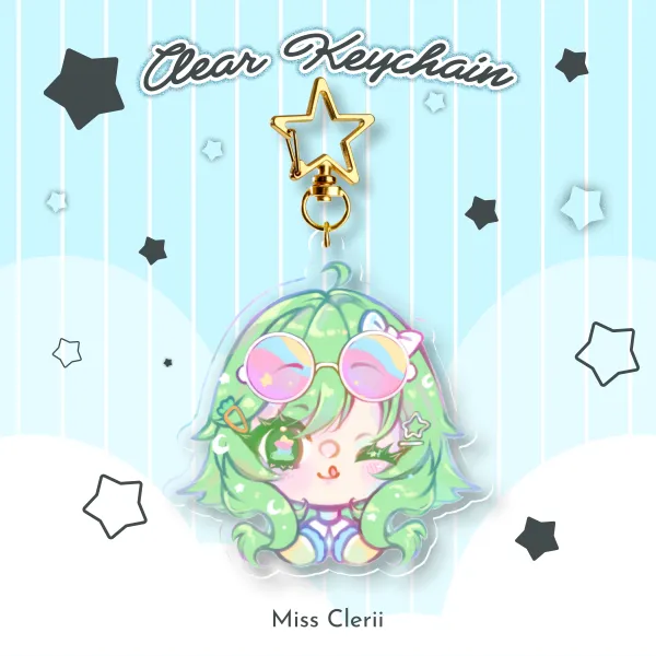 Megpoid Gumi - Clear Acrylic Keychains