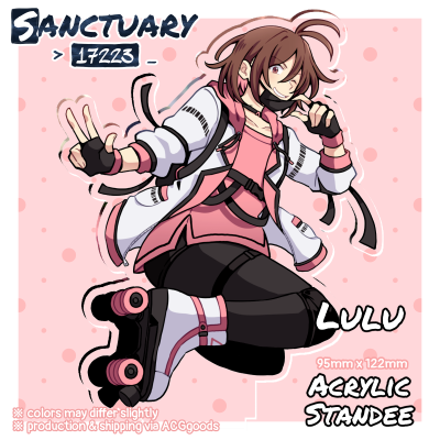 Lulu Acrylic Standee | Time to skedaddle! 【Sanctuary 17223】