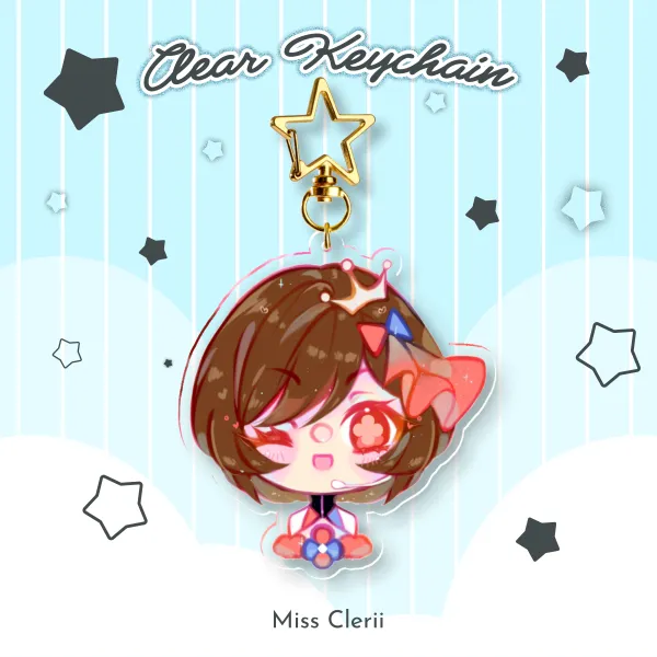 Meiko - Clear Acrylic Keychains