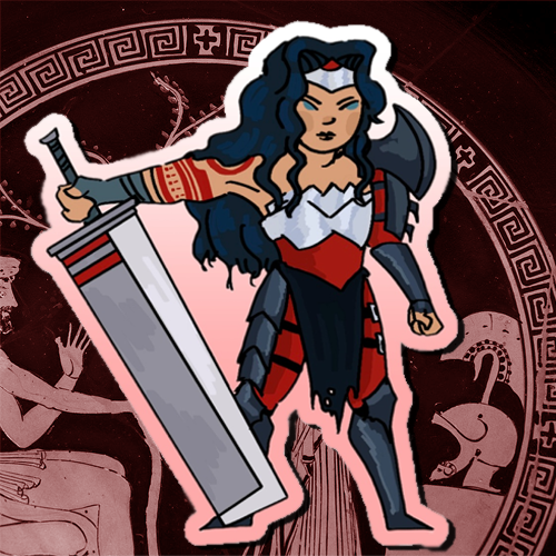 Absolute Wonder Woman Die Cut Sticker
