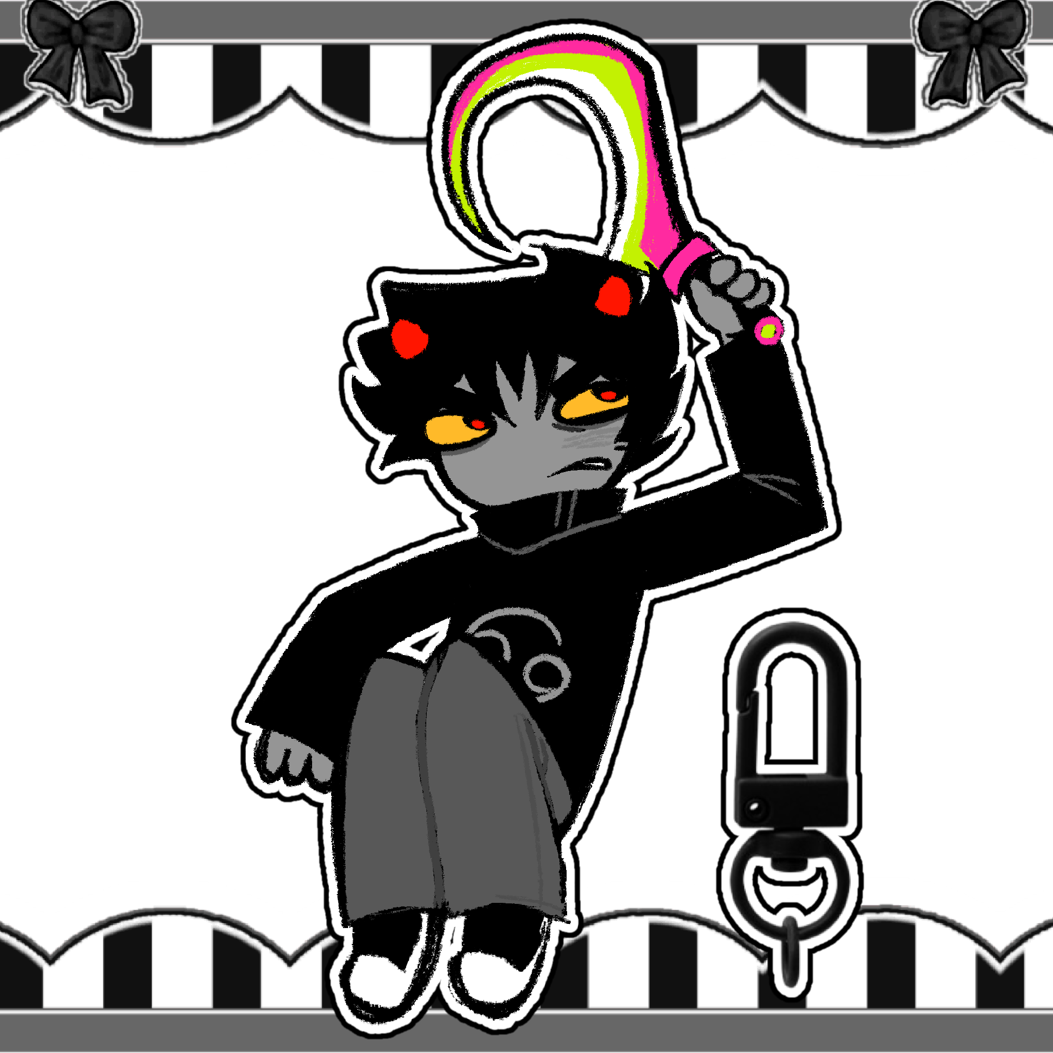karkat vantas keychain