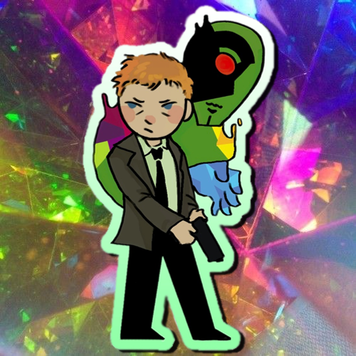 Absolute Martian Manhunter Die Cut Stickers