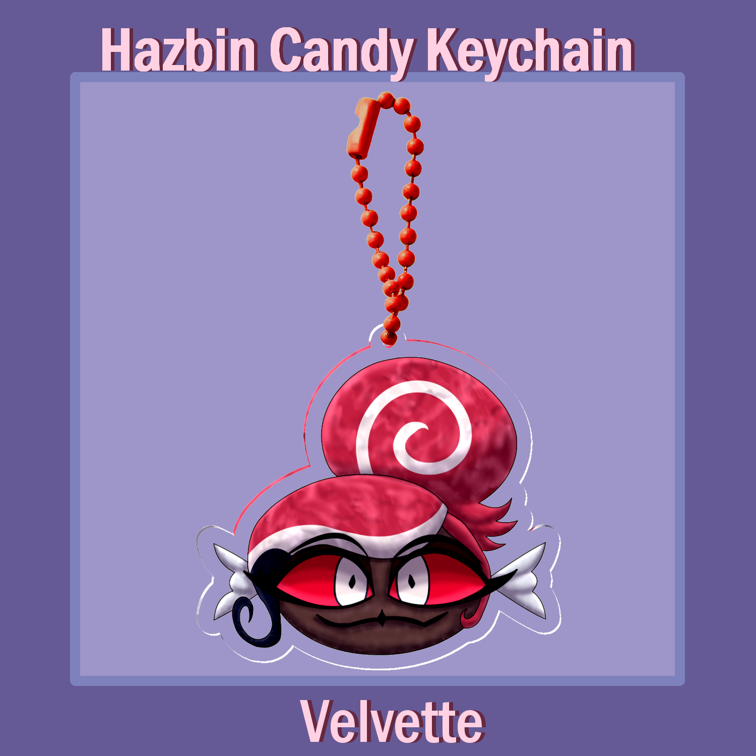 Candy Velvette Keychain