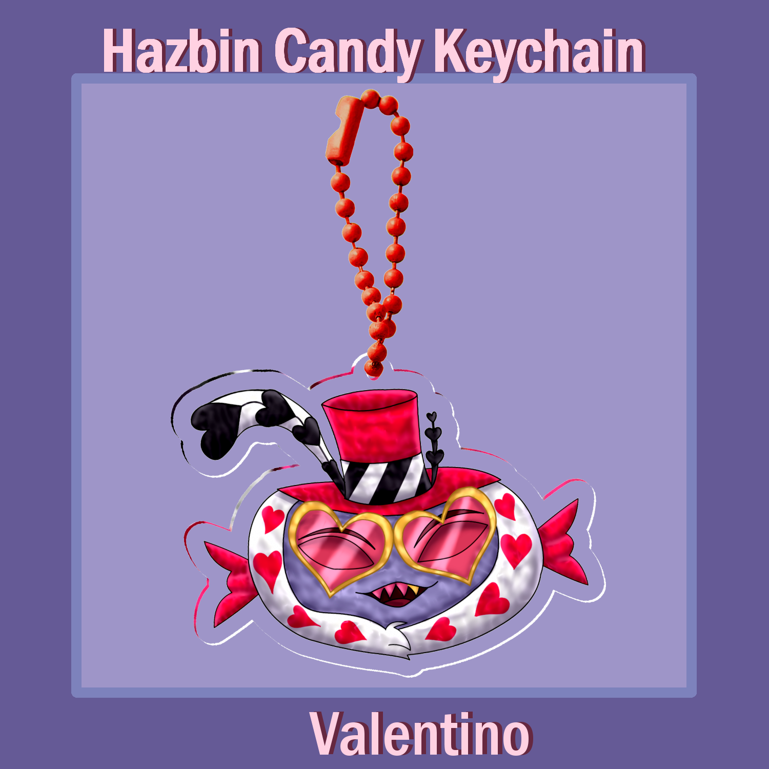 Candy Valentino Keychain
