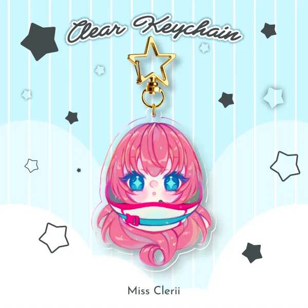 Megurine Luka - Clear Acrylic Keychains